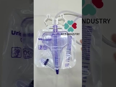 2000 ml Luxus-Urinbeutel für Erwachsene Urinbeutel-Sammlung Tragbare Urinbeutel